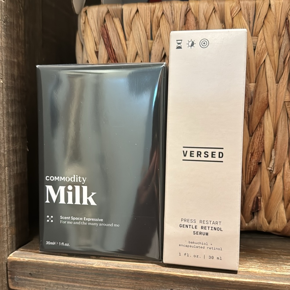 Commodity Milk New In Box + Versed Retinol Serum